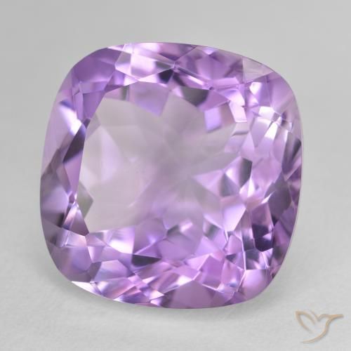 Améthyste Violet foncé naturelle Coussin, 13.78 ct, VVS