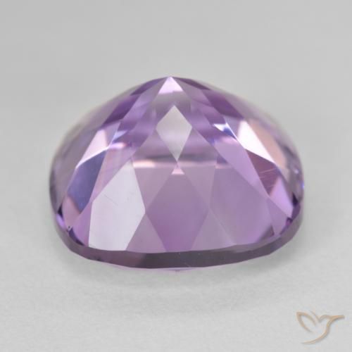 Améthyste Violet Iris naturelle Coussin, 12.89 ct, VVS