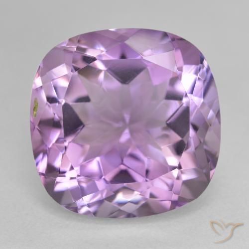 13.55ct Naturel Violet moyen Améthyste, Coussin, VVS