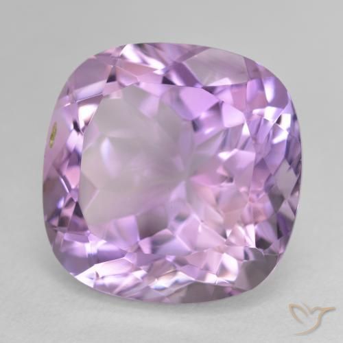 Améthyste Violet moyen naturelle Coussin, 13.55 ct, VVS