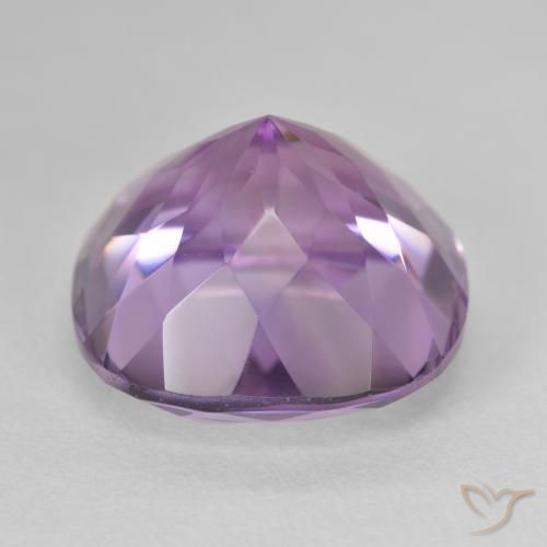 Améthyste Violet moyen naturelle Coussin, 13.55 ct, VVS