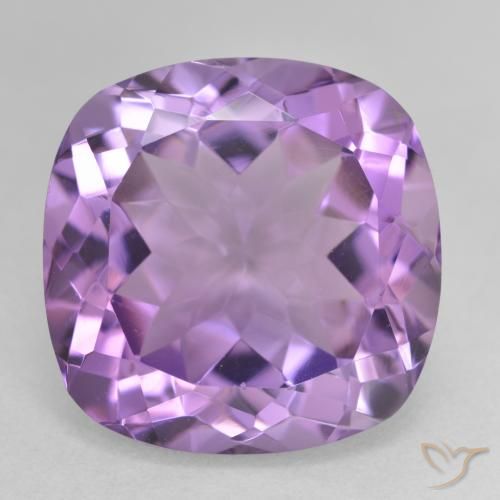 14.83ct Naturel Violet violacé Améthyste, Coussin, VVS