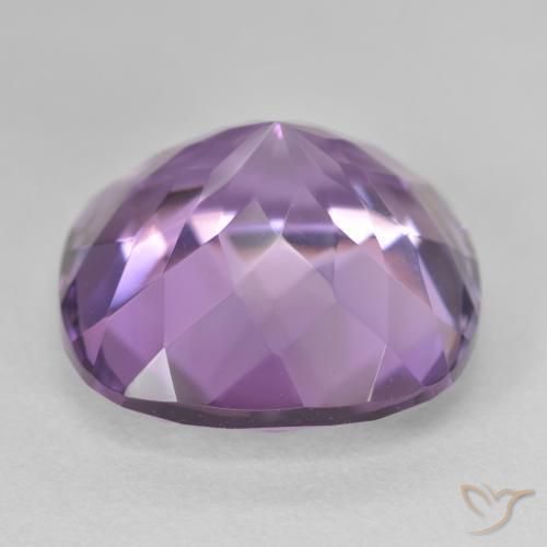 Améthyste Violet violacé naturelle Coussin, 14.83 ct, VVS