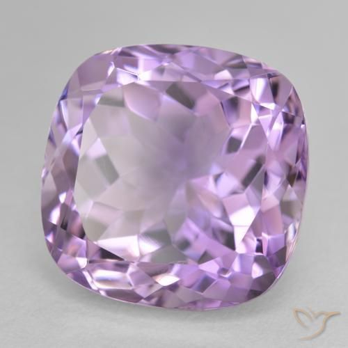 Améthyste Violet Iris naturelle Coussin, 14.97 ct, VVS
