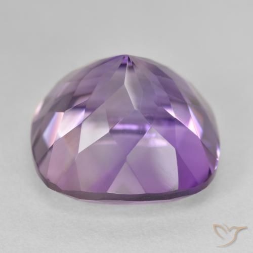 Améthyste Violet Iris naturelle Coussin, 14.97 ct, VVS
