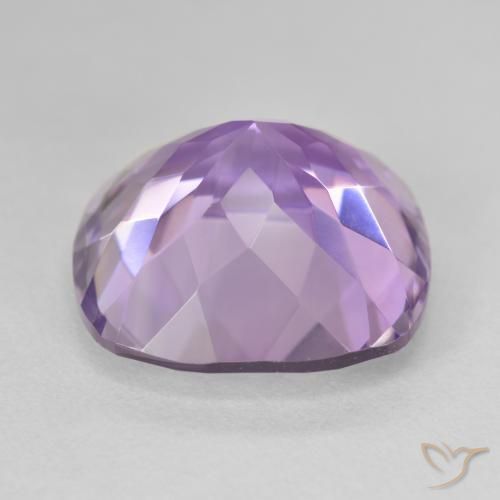 Améthyste Violet Iris naturelle Coussin, 12.11 ct, VVS