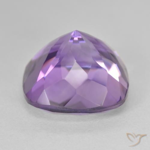 Améthyste Violet Rosâtre naturelle Coussin, 13.73 ct, VVS