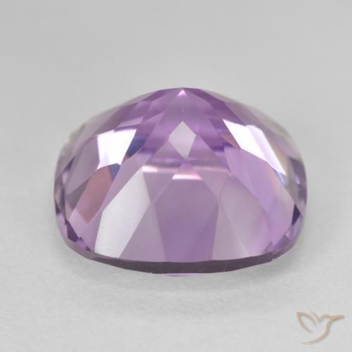 Améthyste Violet moyen naturelle Coussin, 12.45 ct, VVS
