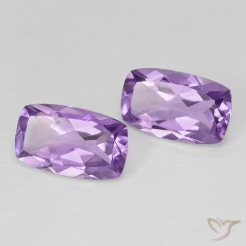 Shop natural 10.88ct Violet violacé Améthyste gems, Coussin, from Brésil at GemSelect. In stock, global shipping!