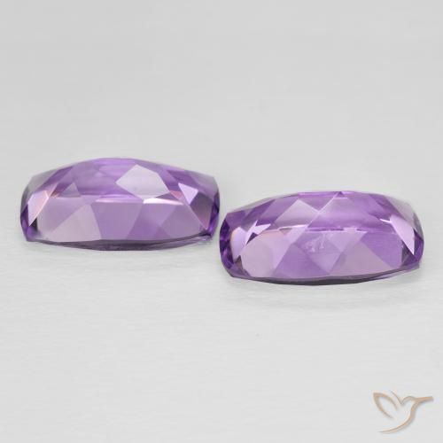 Shop natural 10.88ct Violet violacé Améthyste gems, Coussin, from Brésil at GemSelect. In stock, global shipping!