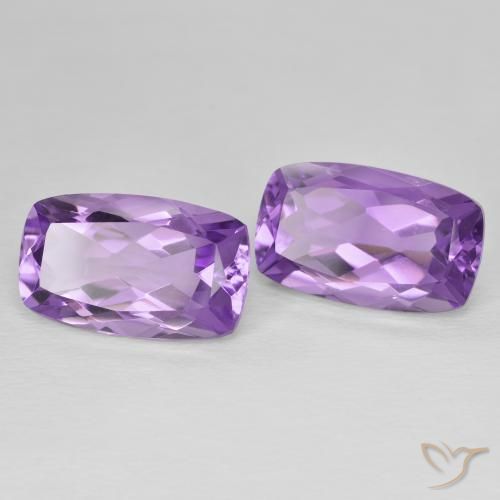 Shop natural 12.56ct Pourpre violacé moyen Améthyste gems, Coussin, from Brésil at GemSelect. In stock, global shipping!