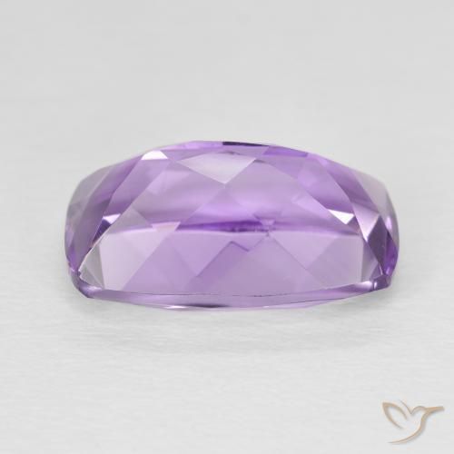 Améthyste Violet moyen naturelle Coussin, 6.50 ct, VS