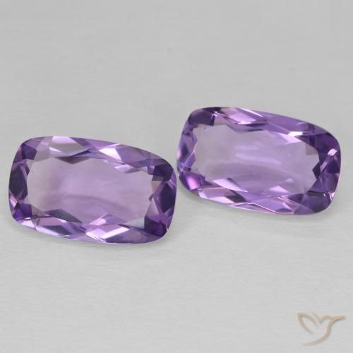 Shop natural 10.51ct Violet moyen Améthyste gems, Coussin, from Brésil at GemSelect. In stock, global shipping!
