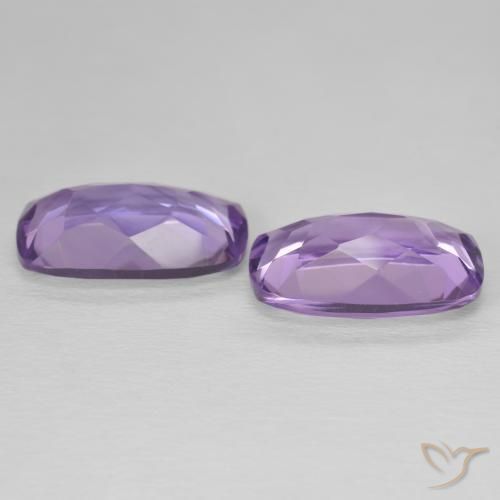 Shop natural 10.51ct Violet moyen Améthyste gems, Coussin, from Brésil at GemSelect. In stock, global shipping!