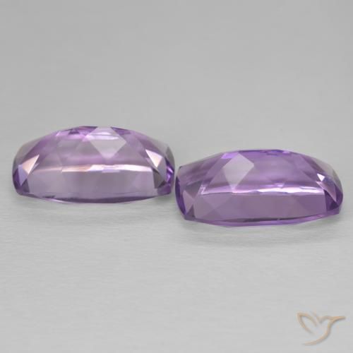 Shop natural 11.98ct Medium Light Purplish-Violet Améthyste gems, Coussin, from Brésil at GemSelect. In stock, global shipping!