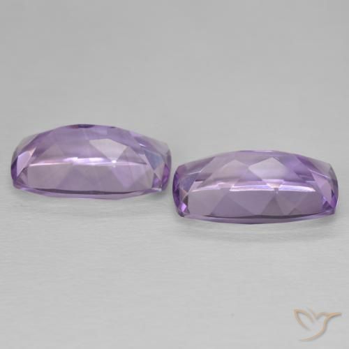 Shop natural 11.24ct Medium Light Purplish-Violet Améthyste gems, Coussin, from Brésil at GemSelect. In stock, global shipping!