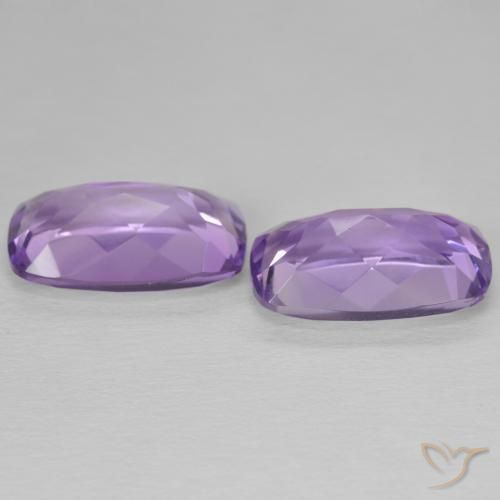 Shop natural 11.54ct Violet moyen Améthyste gems, Coussin, from Brésil at GemSelect. In stock, global shipping!