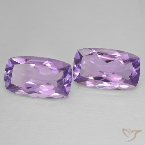 Shop natural 11.40ct Violet violacé Améthyste gems, Coussin, from Brésil at GemSelect. In stock, global shipping!