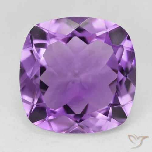 18.61ct Naturel Pourpre violacé profond Améthyste, Coussin, VVS-VS