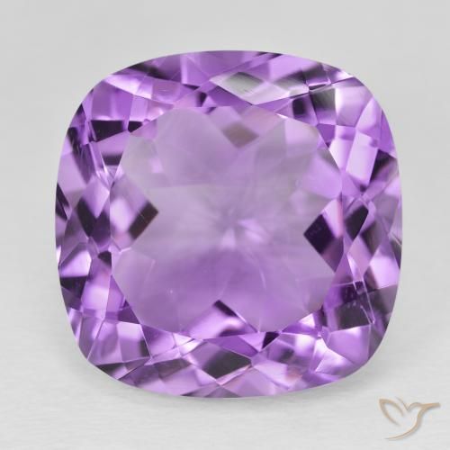 20.80ct Naturel Pourpre violacé profond Améthyste, Coussin, VS