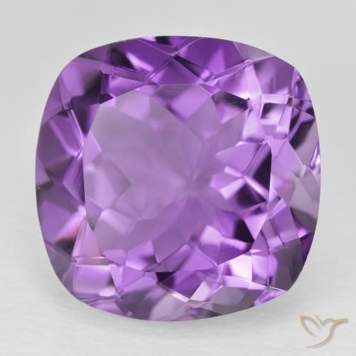 20.98ct Naturel Pourpre violacé profond Améthyste, Coussin, VVS