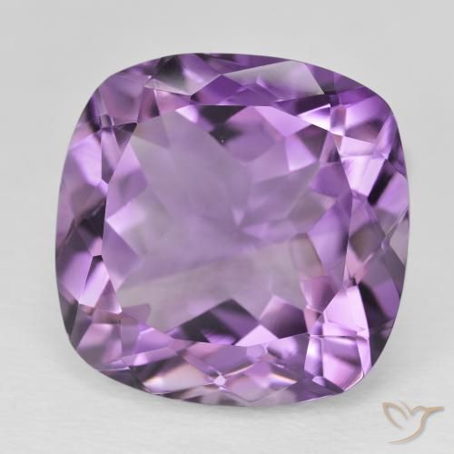 Améthyste Violet violacé naturelle Coussin, 20.59 ct, VVS