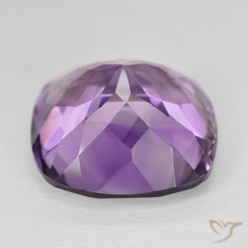 Améthyste Violet violacé naturelle Coussin, 20.59 ct, VVS