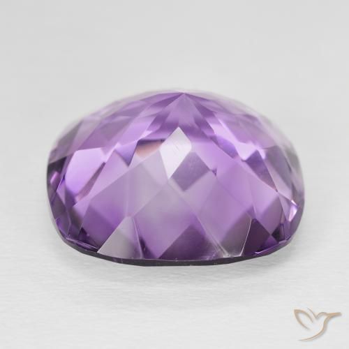 Améthyste Violet violacé naturelle Coussin, 19.54 ct, VVS