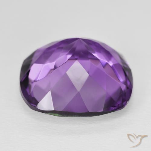 Améthyste Pourpre violacé moyen naturelle Coussin, 19.52 ct, VS