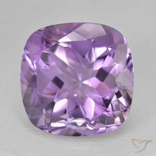 13.91ct Naturel Violet foncé Améthyste, Coussin, VVS-VS