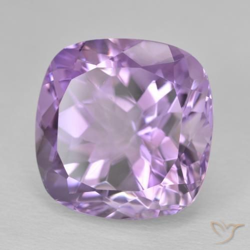 Améthyste Violet foncé naturelle Coussin, 13.91 ct, VVS-VS