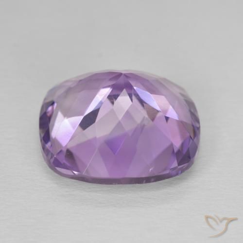 Améthyste Violet foncé naturelle Coussin, 10.30 ct, VVS