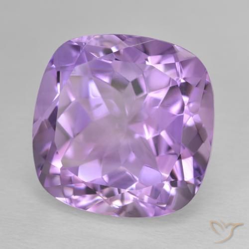 Améthyste Violet iris profond naturelle Coussin, 13.53 ct, VVS