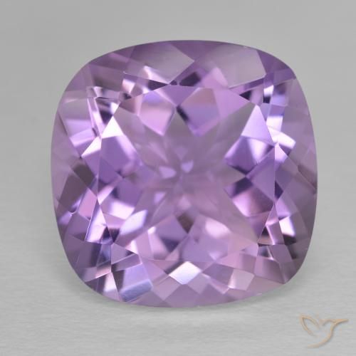 12.52ct Naturel Violet Iris Améthyste, Coussin, VVS-VS