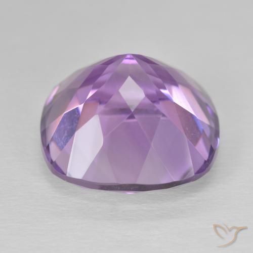 Améthyste Violet Rosâtre naturelle Coussin, 12.93 ct, VVS