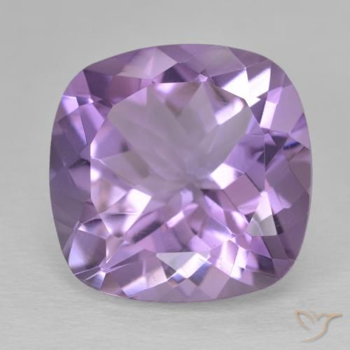 11.71ct Naturel Violet foncé Améthyste, Coussin, VS