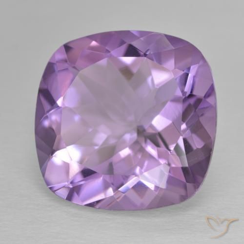 Améthyste Violet foncé naturelle Coussin, 11.71 ct, VS