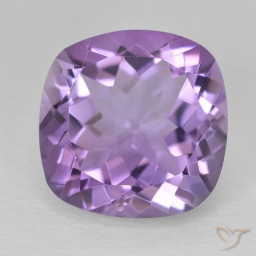11.56ct Naturel Violet foncé Améthyste, Coussin, VVS-VS