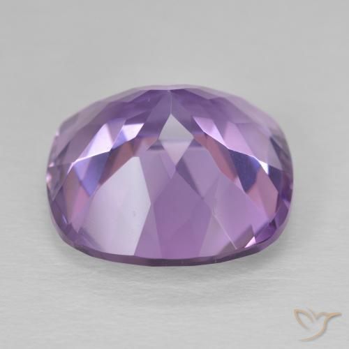 Améthyste Violet foncé naturelle Coussin, 11.56 ct, VVS-VS