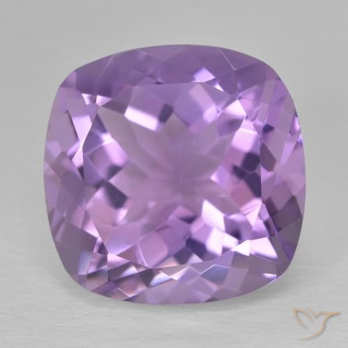 12.86ct Naturel Violet Iris Améthyste, Coussin, VVS-VS