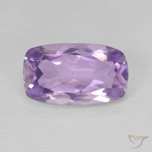 5.56ct Naturel Violet foncé Améthyste, Coussin, VVS