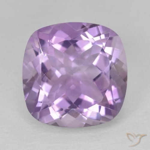 11.54ct Naturel Violet moyen Améthyste, Coussin, VVS