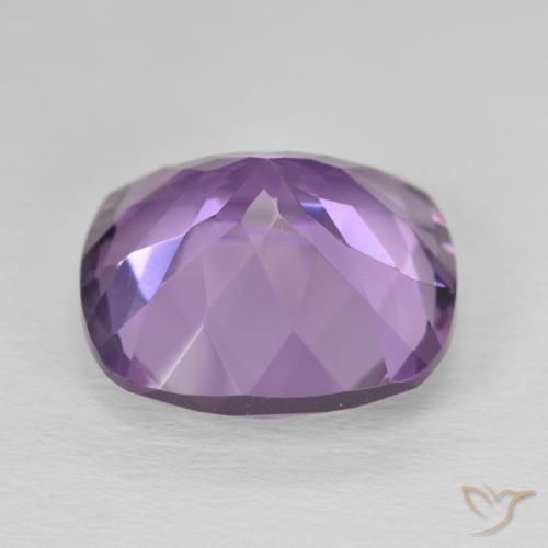 Améthyste Violet moyen naturelle Coussin, 11.90 ct, VVS
