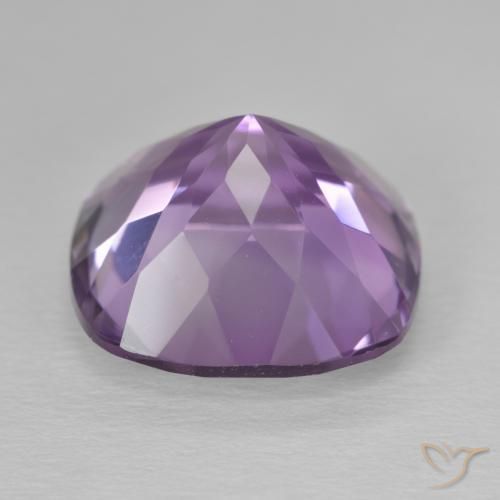 Améthyste Violet foncé naturelle Coussin, 12.55 ct, VVS