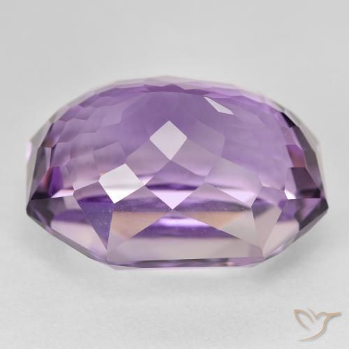 Améthyste Pourpre violacé moyen naturelle Octogone / coupe Émeraude, 27.56 ct, VVS
