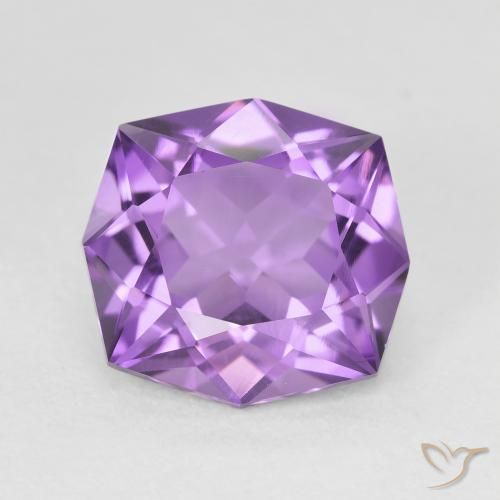 4.77ct Naturel Violet moyen Améthyste, Fantaisie, VVS-VS