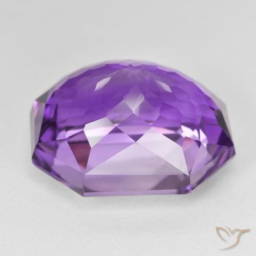 Améthyste Violet moyen naturelle Octogone / coupe Émeraude, 26.45 ct, VS
