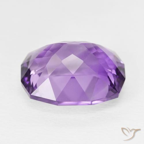 Améthyste Pourpre violacé profond naturelle Fantaisie, 8.84 ct, VVS-VS
