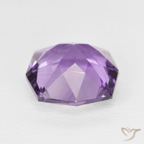 Améthyste Pourpre violacé moyen naturelle Fantaisie, 4.75 ct, VS