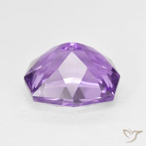 Améthyste Violet foncé naturelle Fantaisie, 5.14 ct, VS